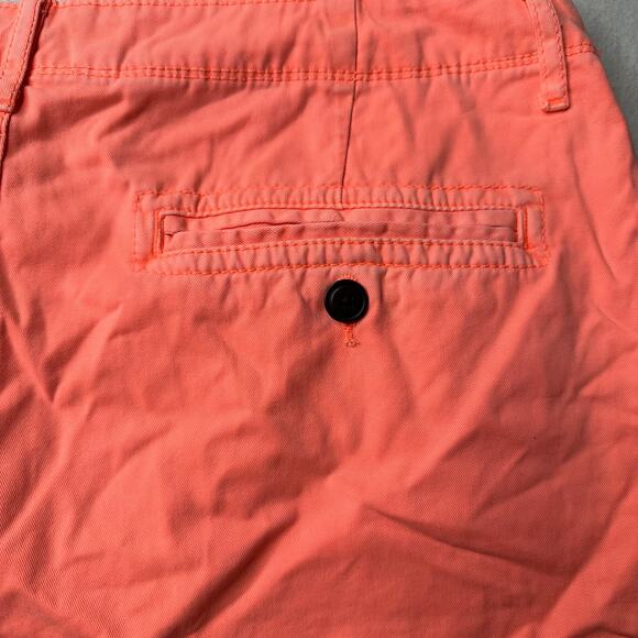 Arizona Jean Co. Mens Neon Orange Chino Shorts‎ Size 36 - Picture 9 of 9